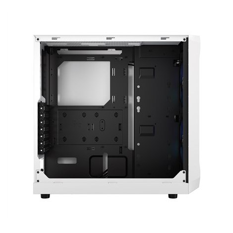 Fractal Design | Focus 2 | Side window | RGB White TG Clear Tint | Midi Tower | Power supply included No | ATX - 7